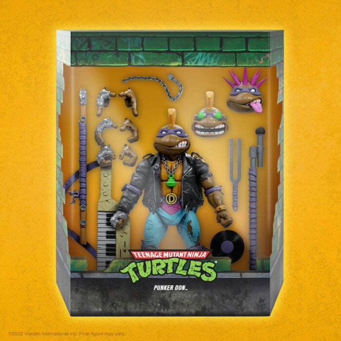 Punker Don Teenage Mutant Ninja Turtles TMNT Ultimates! Figur von Super7