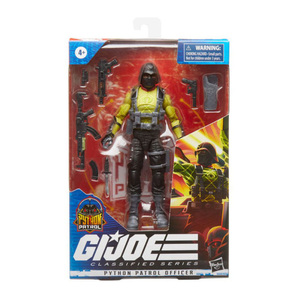 Python Patrol Officer G.I. Joe Classified Series Figur von Hasbro