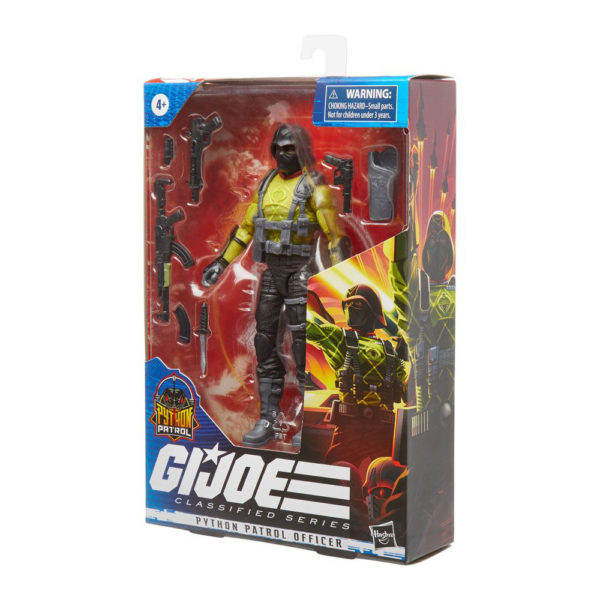 Python Patrol Officer G.I. Joe Classified Series Figur von Hasbro