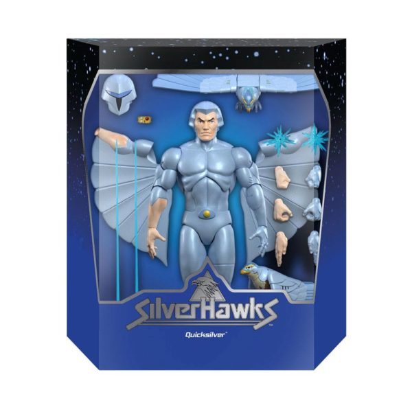 Quicksilver Silverhawks ULTIMATES! Figur von Super7