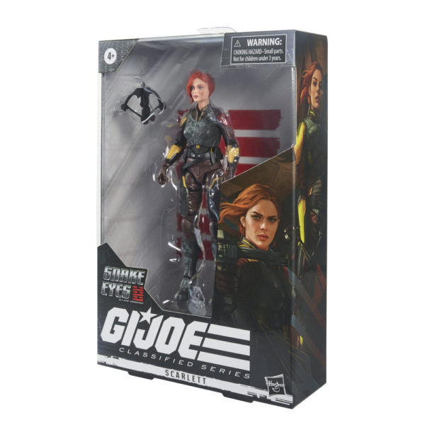 Scarlett (Snake Eyes) G.I. Joe Classified Series Figur von Hasbro