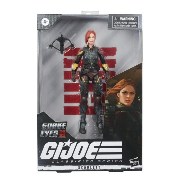 Scarlett (Snake Eyes) G.I. Joe Classified Series Figur von Hasbro