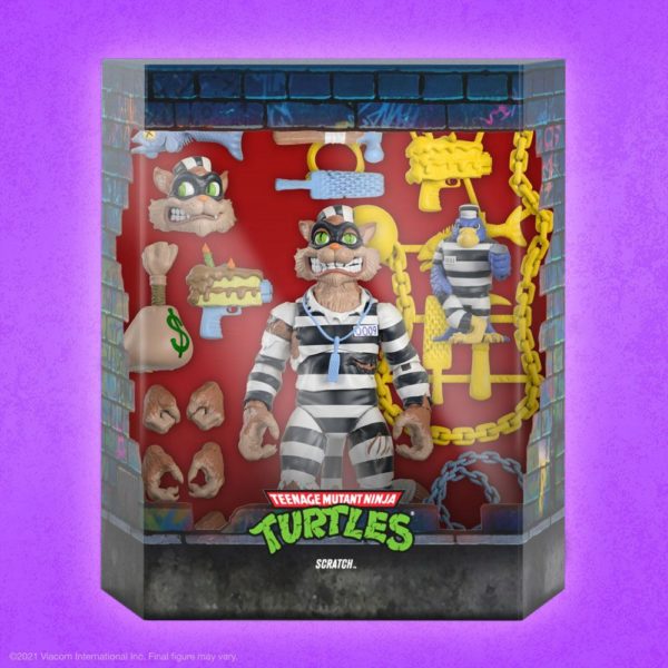 Scratch Teenage Mutant Ninja Turtles TMNT Ultimates! Figur von Super7