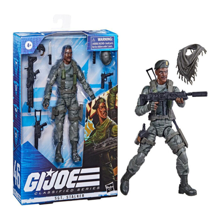 Sgt. Stalker G.I. Joe Classified Series Figur von Hasbro