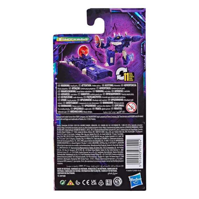 Shockwave Transformers Generations Legacy Core Class Studio Series Figur von Hasbro aus Transformers: Bumblebee