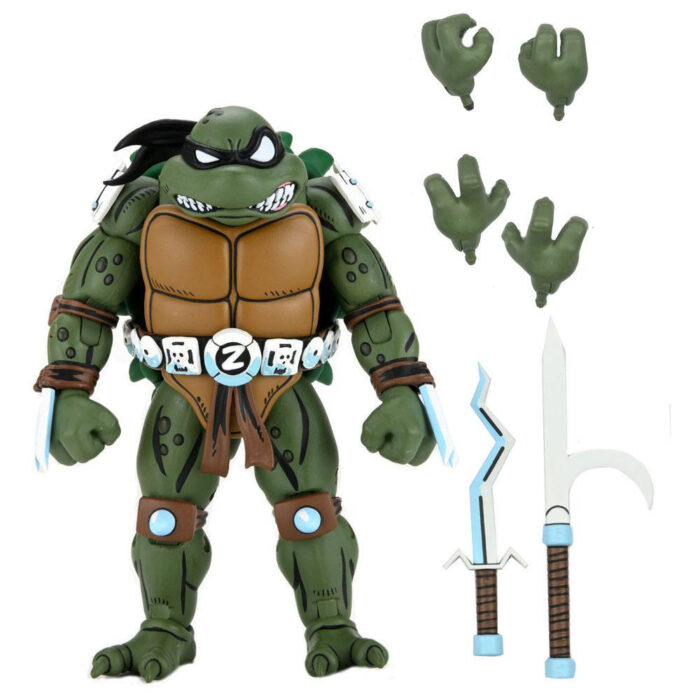 Slash Teenage Mutant Ninja Turtles (TMNT) Figur von NECA aus den Archie Comics
