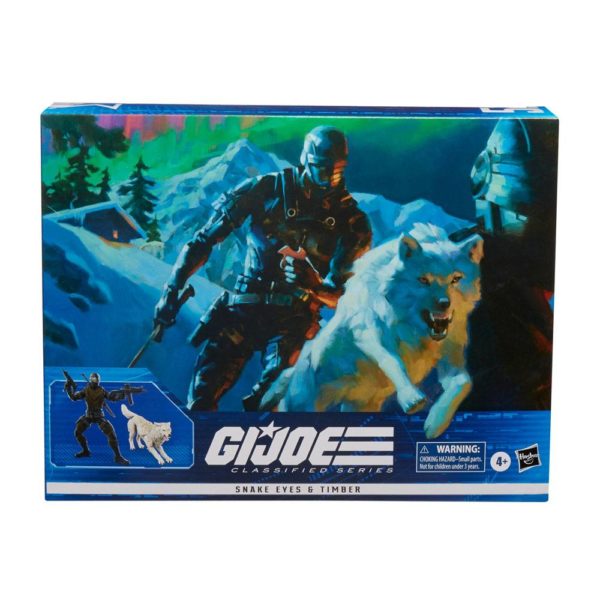 Snake Eyes und Timber G.I. Joe Classified Series Figuren Pack von Hasbro