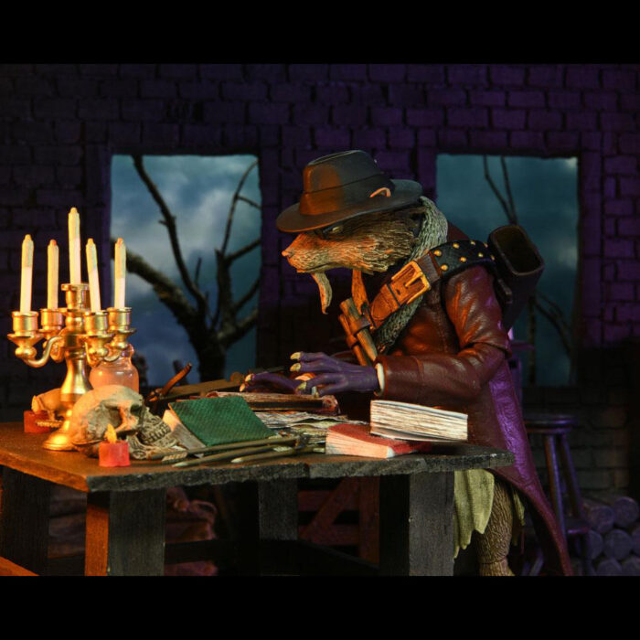 Splinter als Van Helsing Teenage Mutant Ninja Turtles (TMNT) Figur von NECA aus der Universal Monsters Reihe