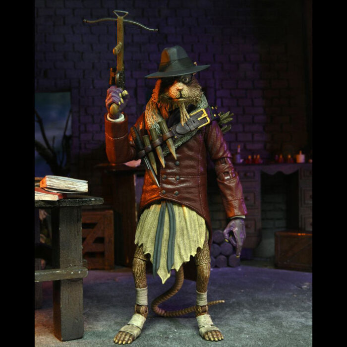 Splinter als Van Helsing Teenage Mutant Ninja Turtles (TMNT) Figur von NECA aus der Universal Monsters Reihe