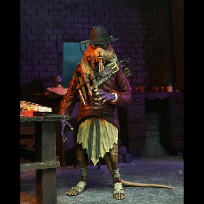 Splinter als Van Helsing Teenage Mutant Ninja Turtles (TMNT) Figur von NECA aus der Universal Monsters Reihe