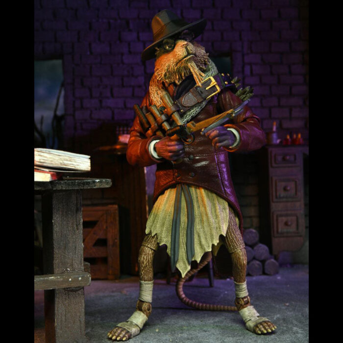 Splinter als Van Helsing Teenage Mutant Ninja Turtles (TMNT) Figur von NECA aus der Universal Monsters Reihe