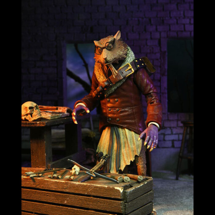 Splinter als Van Helsing Teenage Mutant Ninja Turtles (TMNT) Figur von NECA aus der Universal Monsters Reihe