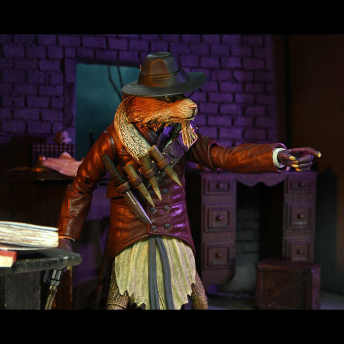 Splinter als Van Helsing Teenage Mutant Ninja Turtles (TMNT) Figur von NECA aus der Universal Monsters Reihe