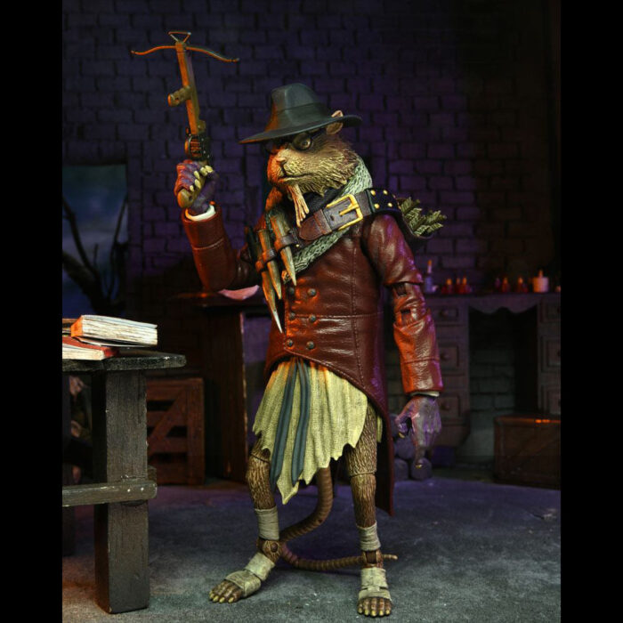 Splinter als Van Helsing Teenage Mutant Ninja Turtles (TMNT) Figur von NECA aus der Universal Monsters Reihe