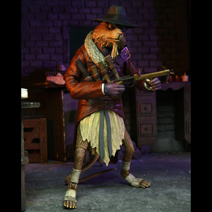 Splinter als Van Helsing Teenage Mutant Ninja Turtles (TMNT) Figur von NECA aus der Universal Monsters Reihe