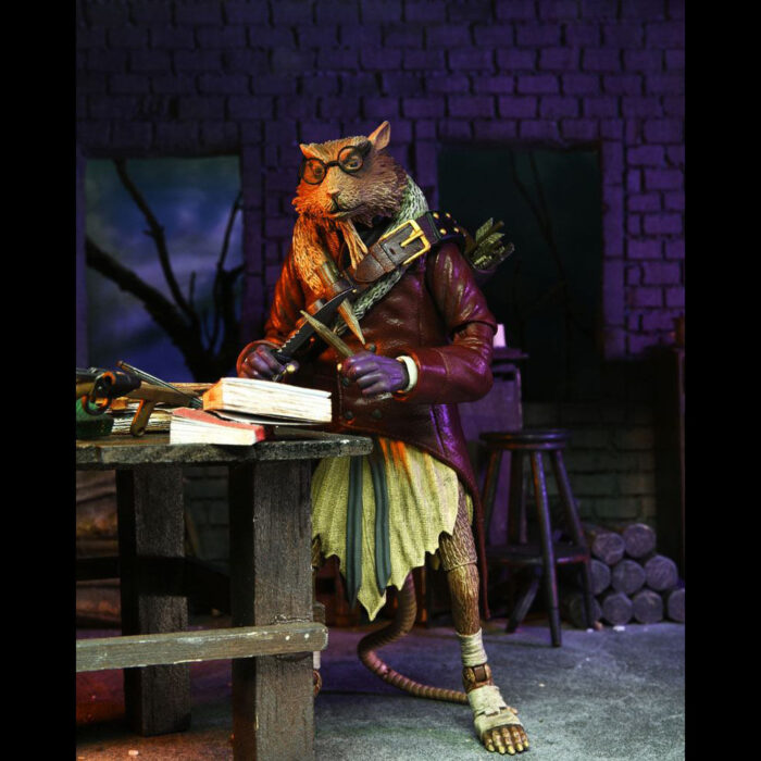 Splinter als Van Helsing Teenage Mutant Ninja Turtles (TMNT) Figur von NECA aus der Universal Monsters Reihe