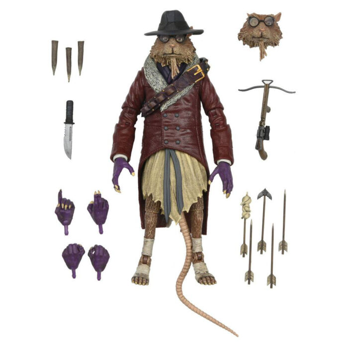 Splinter als Van Helsing Teenage Mutant Ninja Turtles (TMNT) Figur von NECA aus der Universal Monsters Reihe