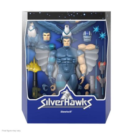 Steelwill Silverhawks ULTIMATES! Figur von Super7