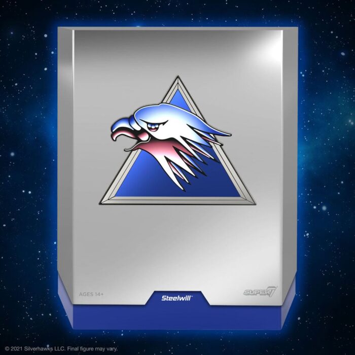 Steelwill Silverhawks ULTIMATES! Figur von Super7