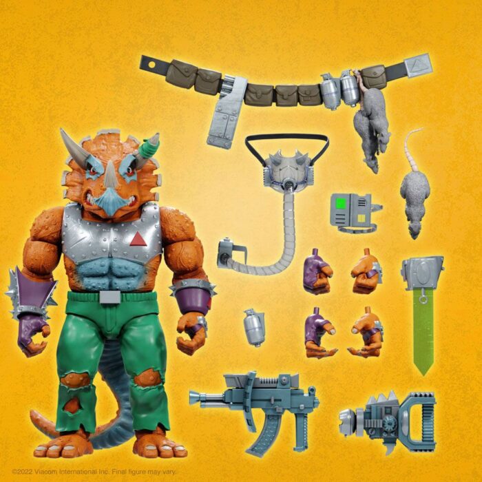 Triceraton Teenage Mutant Ninja Turtles TMNT Ultimates! Figur von Super7
