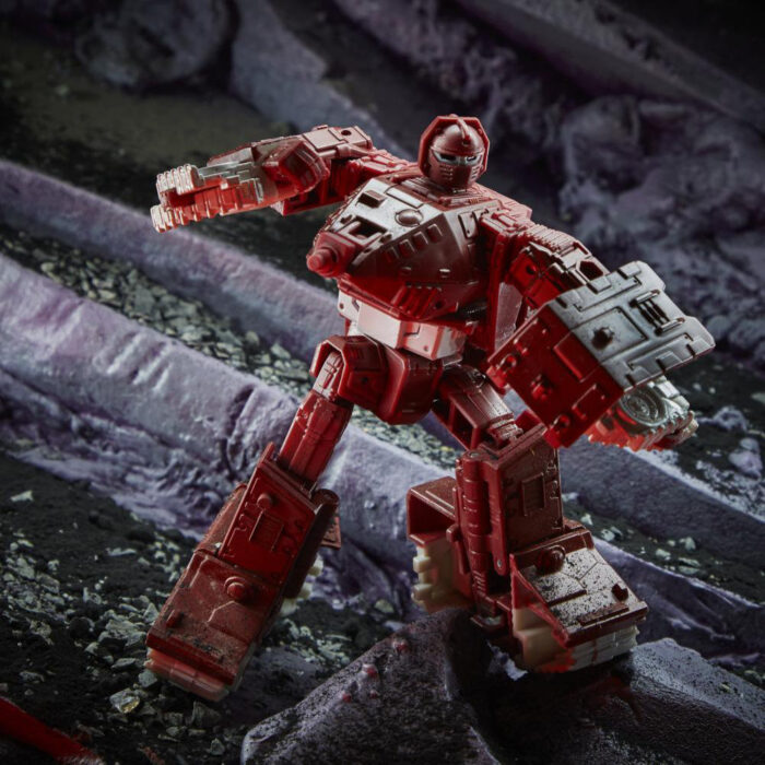 Warpath WFC-K6 Transformers Deluxe Class Figur von Hasbro aus War for Cybertron: Kingdom