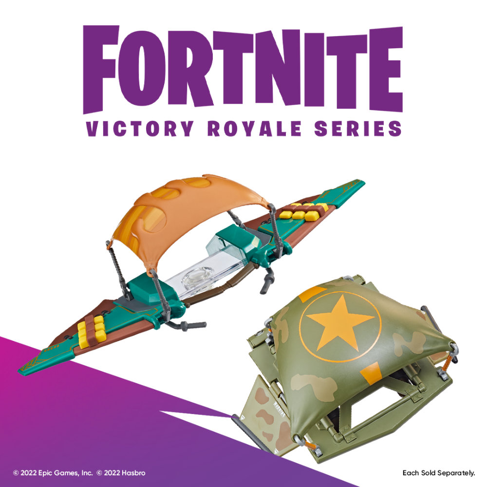 Aerial Assault One Glider und Flapjack Flyer Glider Fortnite Victory Royal Series von Hasbro
