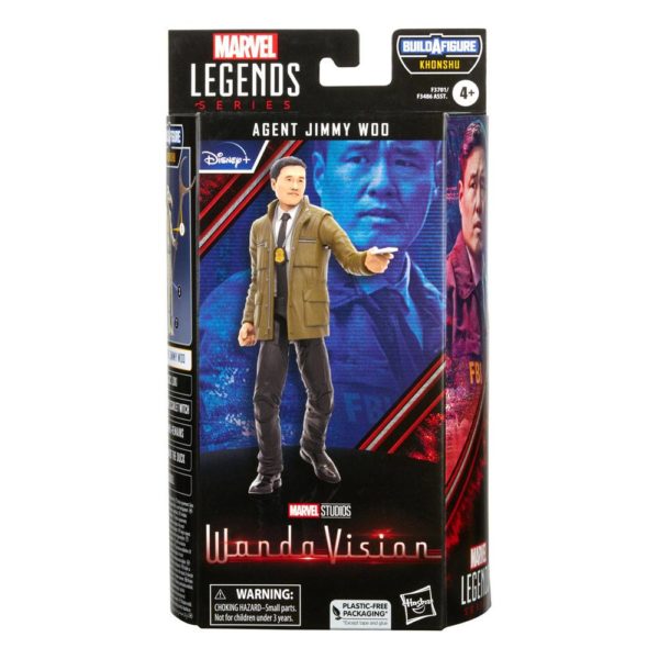 Agent Jimmy Woo Marvel Legends Series Figur in der Khonshu Build-A-Figure (BAF) Wave von Hasbro aus Wandavision