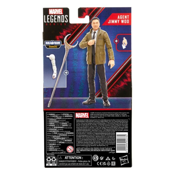 Agent Jimmy Woo Marvel Legends Series Figur in der Khonshu Build-A-Figure (BAF) Wave von Hasbro aus Wandavision
