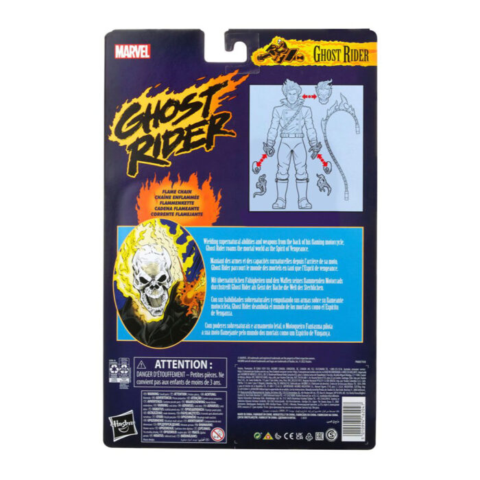 Ghost Rider (Johnny Blaze) Marvel Legends Series Figur von Hasbro aus den Marvel Ghost Rider Comics