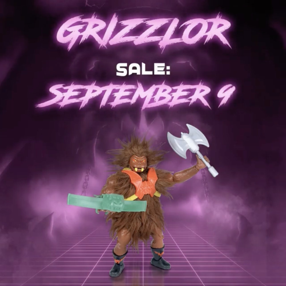 Grizzlor Masters of the Universe Origins (MotU) Mattel Creations Exclusive Figur