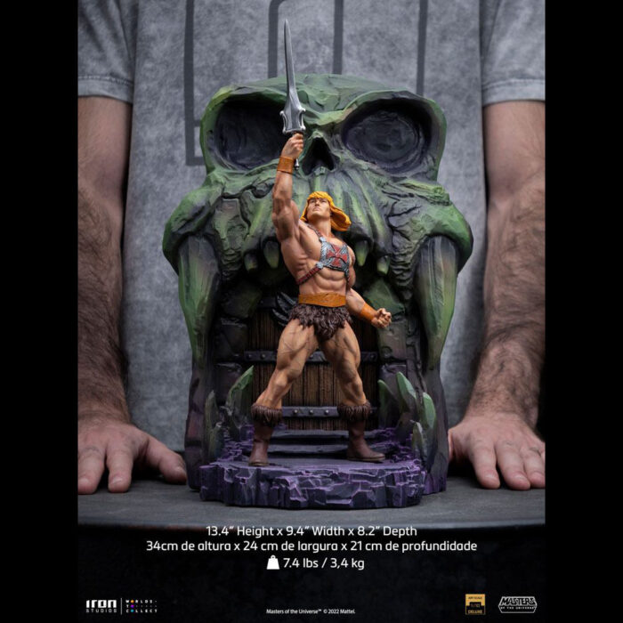 He-Man Masters of the Universe (MotU) Statue von Iron Studios