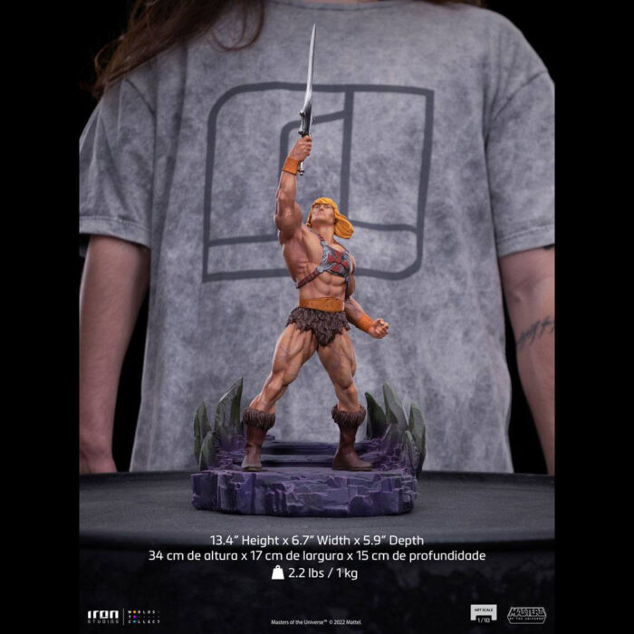 He-Man Masters of the Universe (MotU) Statue von Iron Studios