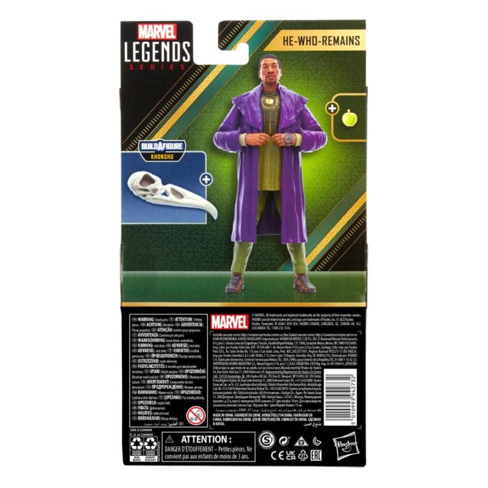 He-Who-Remains Marvel Legends Series Figur in der Khonshu Build-A-Figure (BAF) Wave von Hasbro aus Marvels Studios Loki