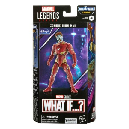 Zombie Iron Man Marvel Legends Series Figur in der Khonshu Build-A-Figure (BAF) Wave von Hasbro aus What if...?