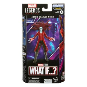 Zombie Scarlet Witch Marvel Legends Series Figur in der Khonshu Build-A-Figure (BAF) Wave von Hasbro aus What if...?