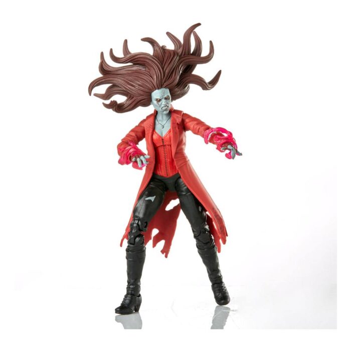 Zombie Scarlet Witch Marvel Legends Series Figur in der Khonshu Build-A-Figure (BAF) Wave von Hasbro aus What if...?