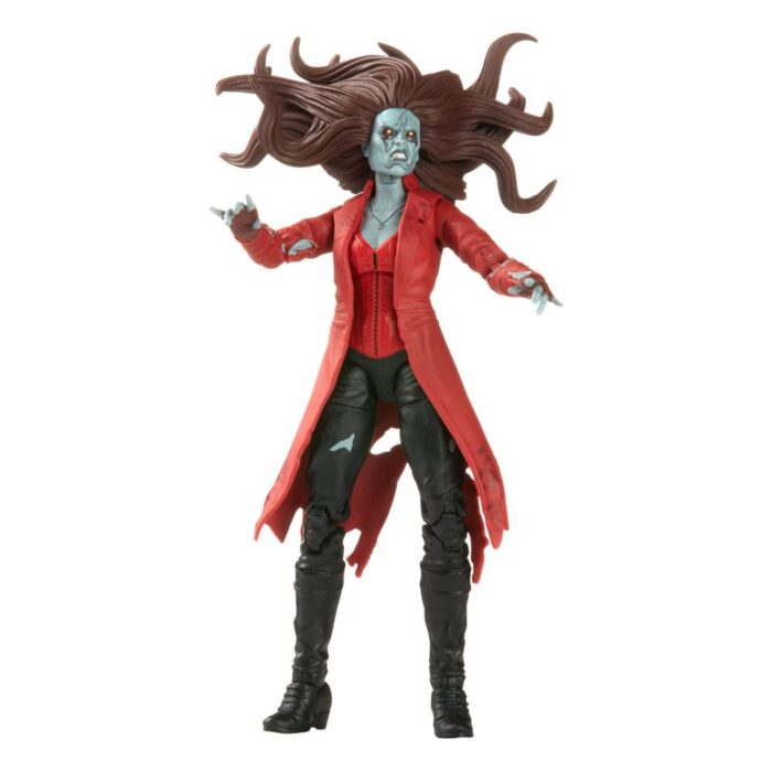 Zombie Scarlet Witch Marvel Legends Series Figur in der Khonshu Build-A-Figure (BAF) Wave von Hasbro aus What if...?