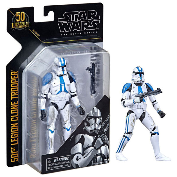 501st Legion Clone Trooper Star Wars Black Series 50th Anniversary Archive Line Figur von Hasbro