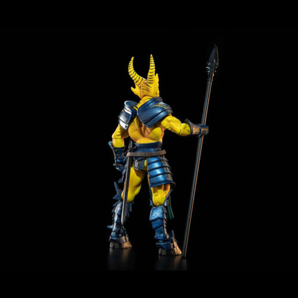 Azhar Mythic Legions Figur aus der All Stars 5+ Wave von Four Horsemen Studios Toy Design