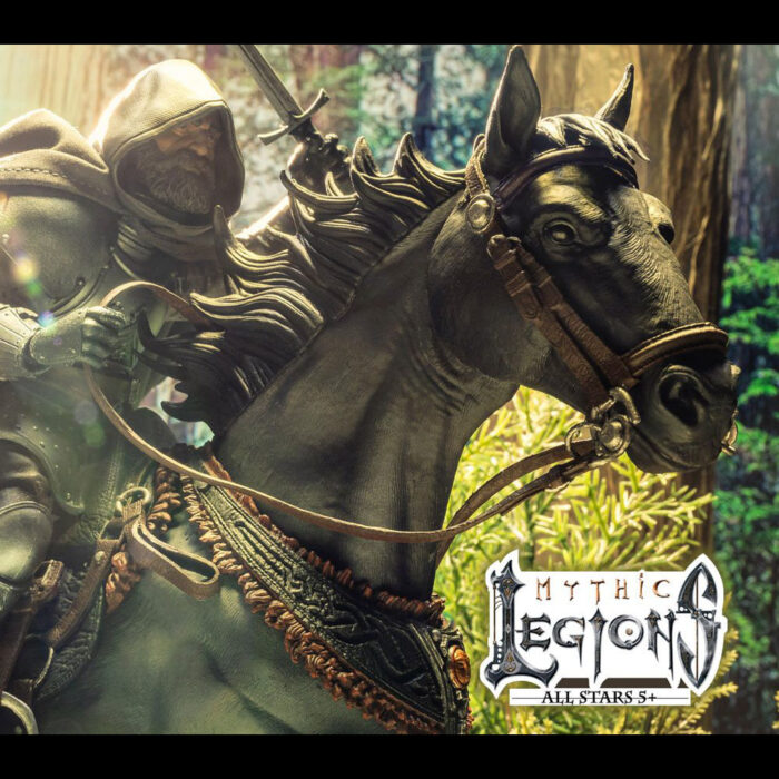 Boreus Mythic Legions Pferd aus der All Stars 5+ Wave von Four Horsemen Studios Toy Design