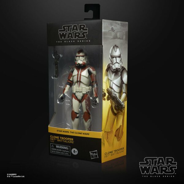 Clone Trooper (187th Battalion) Star Wars Black Series Figur aus Star Wars: The Clone Wars