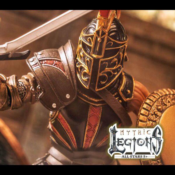 Rahmulus Mythic Legions Figur aus der All Stars 5+ Wave von Four Horsemen Studios Toy Design