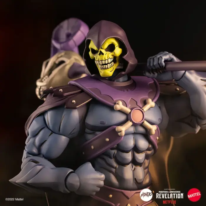 Skeletor Masters of the Universe Figur von Mondo als San Diego Comic Con SDCC 2022 Exclusive