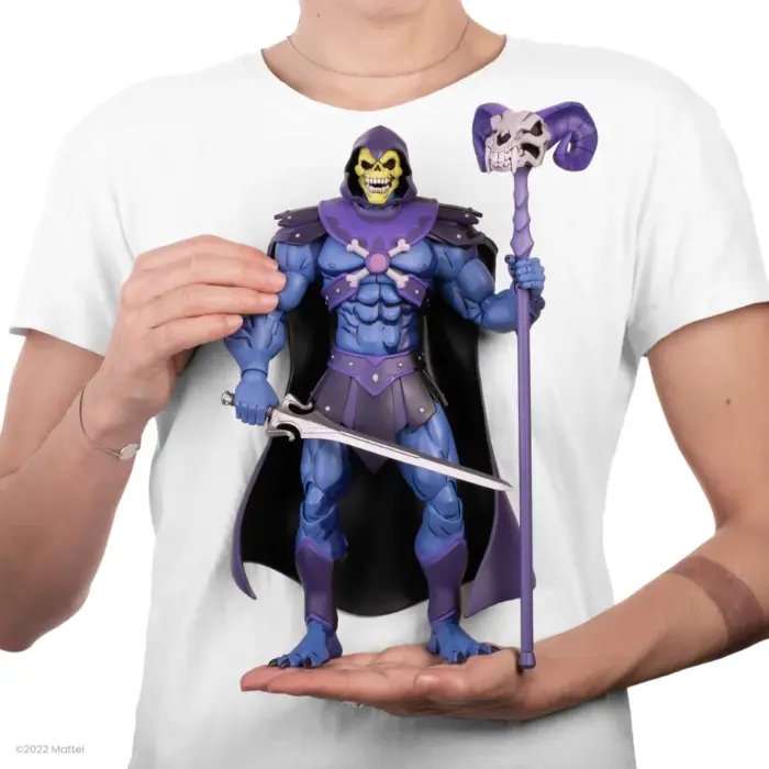 Skeletor Masters of the Universe Figur von Mondo als San Diego Comic Con SDCC 2022 Exclusive