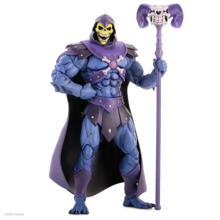 Skeletor Masters of the Universe Figur von Mondo als San Diego Comic Con SDCC 2022 Exclusive