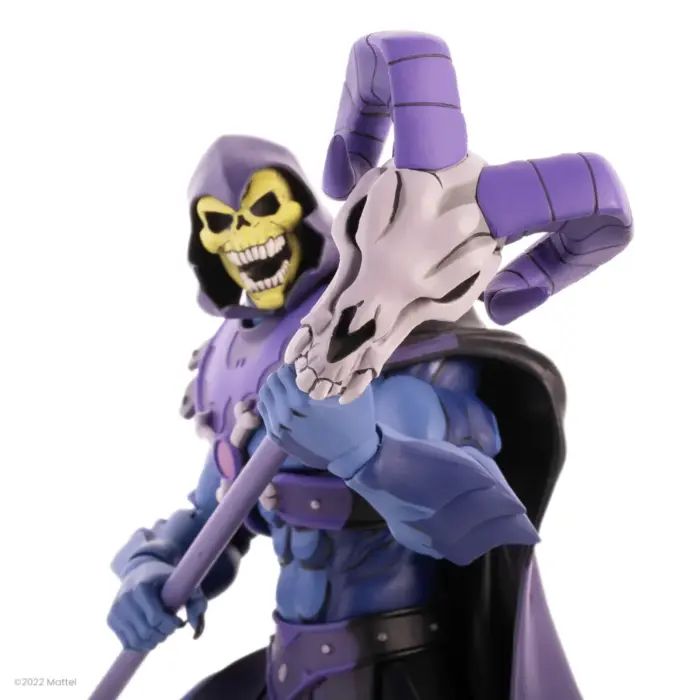 Skeletor Masters of the Universe Figur von Mondo als San Diego Comic Con SDCC 2022 Exclusive