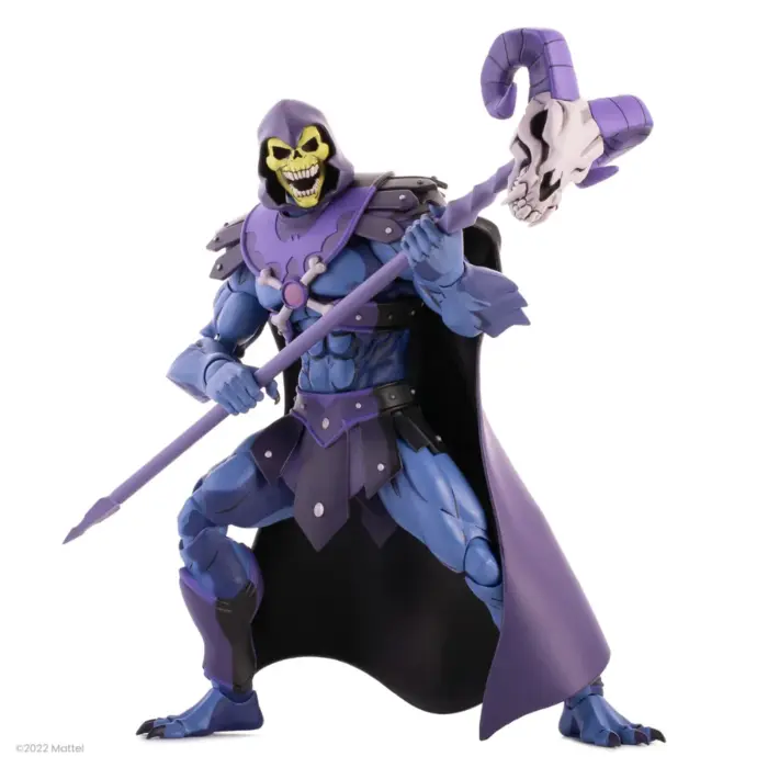 Skeletor Masters of the Universe Figur von Mondo als San Diego Comic Con SDCC 2022 Exclusive