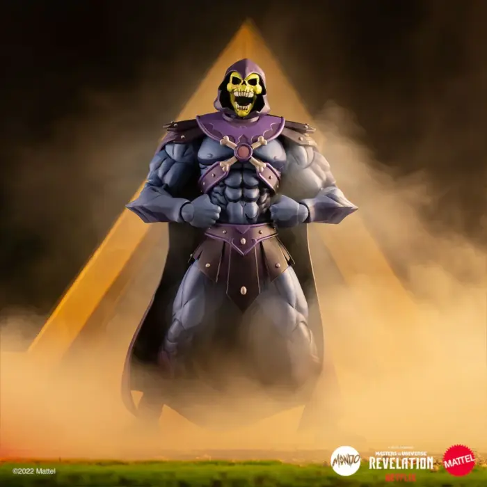 Skeletor Masters of the Universe Figur von Mondo als San Diego Comic Con SDCC 2022 Exclusive