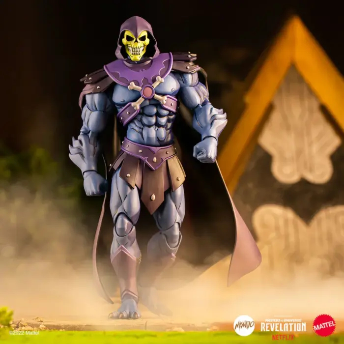 Skeletor Masters of the Universe Figur von Mondo als San Diego Comic Con SDCC 2022 Exclusive