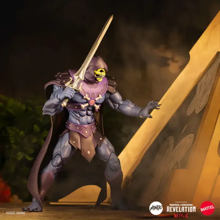 Skeletor Masters of the Universe Figur von Mondo als San Diego Comic Con SDCC 2022 Exclusive